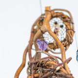 Atrapasueños de cristal 3D: protección espiritual, decoración de pared bohemia, sala de meditación, limpieza de chakras, herramienta para aliviar la ansiedad y el estrés Atrapasueños de cristal 3D: protección espiritual, decoración de pared bohemia, sala de meditación, limpieza de chakras, herramienta para aliviar la ansiedad y el estrés