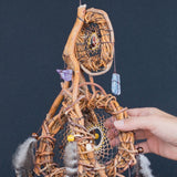 Atrapasueños de cristal 3D: protección espiritual, decoración de pared bohemia, sala de meditación, limpieza de chakras, herramienta para aliviar la ansiedad y el estrés Atrapasueños de cristal 3D: protección espiritual, decoración de pared bohemia, sala de meditación, limpieza de chakras, herramienta para aliviar la ansiedad y el estrés