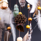 Atrapasueños de cristal 3D: protección espiritual, decoración de pared bohemia, sala de meditación, limpieza de chakras, herramienta para aliviar la ansiedad y el estrés Atrapasueños de cristal 3D: protección espiritual, decoración de pared bohemia, sala de meditación, limpieza de chakras, herramienta para aliviar la ansiedad y el estrés