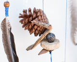 Attrape-rêves extra large unique en son genre, tapisserie murale nature attrape-rêves écologique fait à la main, espace de méditation, protection Attrape-rêves extra large unique en son genre, tapisserie murale nature attrape-rêves écologique fait à la main, espace de méditation, protection