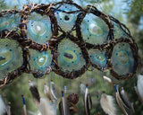 Attrape-rêves extra large unique en son genre, tapisserie murale nature attrape-rêves écologique fait à la main, espace de méditation, protection Attrape-rêves extra large unique en son genre, tapisserie murale nature attrape-rêves écologique fait à la main, espace de méditation, protection