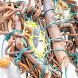 Atrapasueños con cristales para proteger el coche: hecho a mano, triple red, pequeño y único para cuna, coche y espacios pequeños, decoración bohemia para habitación infantil. Atrapasueños con cristales para proteger el coche: hecho a mano, triple red, pequeño y único para cuna, coche y espacios pequeños, decoración bohemia para habitación infantil.