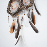 Crystal catcher spiritual artwork with healing stones for protection Crystal catcher spiritual artwork with healing stones for protection