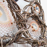 Crystal catcher spiritual artwork with healing stones for protection Crystal catcher spiritual artwork with healing stones for protection