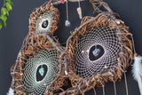 Crystal-Adorned Willow Dreamcatcher – Artisan Wall Hanging for Serenity, Energy Balance, and Restful Sleep Crystal-Adorned Willow Dreamcatcher – Artisan Wall Hanging for Serenity, Energy Balance, and Restful Sleep