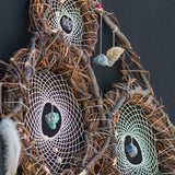 Crystal-Adorned Willow Dreamcatcher – Artisan Wall Hanging for Serenity, Energy Balance, and Restful Sleep Crystal-Adorned Willow Dreamcatcher – Artisan Wall Hanging for Serenity, Energy Balance, and Restful Sleep
