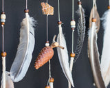 Crystal-Adorned Willow Dreamcatcher – Artisan Wall Hanging for Serenity, Energy Balance, and Restful Sleep Crystal-Adorned Willow Dreamcatcher – Artisan Wall Hanging for Serenity, Energy Balance, and Restful Sleep