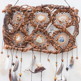 Capteurs de rêves en saule naturel avec 10 pierres de guérison pour le nettoyage énergétique, l'amour et l'équilibre - Parfait pour des cadeaux uniques et significatifs Capteurs de rêves en saule naturel avec 10 pierres de guérison pour le nettoyage énergétique, l'amour et l'équilibre - Parfait pour des cadeaux uniques et significatifs