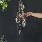 Crystal wall decor hangings dreamcatcher rustic feather mobile, Unique crystal decor dream catcher wood mobile, Healing birthday, Shaman art ArMoniZar Crystal wall decor hangings dreamcatcher rustic feather mobile, Unique crystal decor dream catcher wood mobile, Healing birthday, Shaman art ArMoniZar