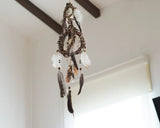 Crystal wall decor hangings dreamcatcher rustic feather mobile, Unique crystal decor dream catcher wood mobile, Healing birthday, Shaman art ArMoniZar Crystal wall decor hangings dreamcatcher rustic feather mobile, Unique crystal decor dream catcher wood mobile, Healing birthday, Shaman art ArMoniZar