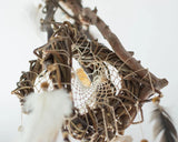 Crystal wall decor hangings dreamcatcher rustic feather mobile, Unique crystal decor dream catcher wood mobile, Healing birthday, Shaman art ArMoniZar Crystal wall decor hangings dreamcatcher rustic feather mobile, Unique crystal decor dream catcher wood mobile, Healing birthday, Shaman art ArMoniZar