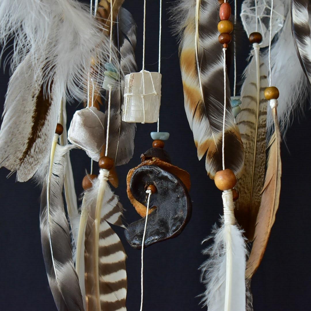 Dreamcatcher Crystal Mindfulness art mobile Anxiety gifts Home clearing protection ArMoniZar Dreamcatcher Crystal Mindfulness art mobile Anxiety gifts Home clearing protection ArMoniZar