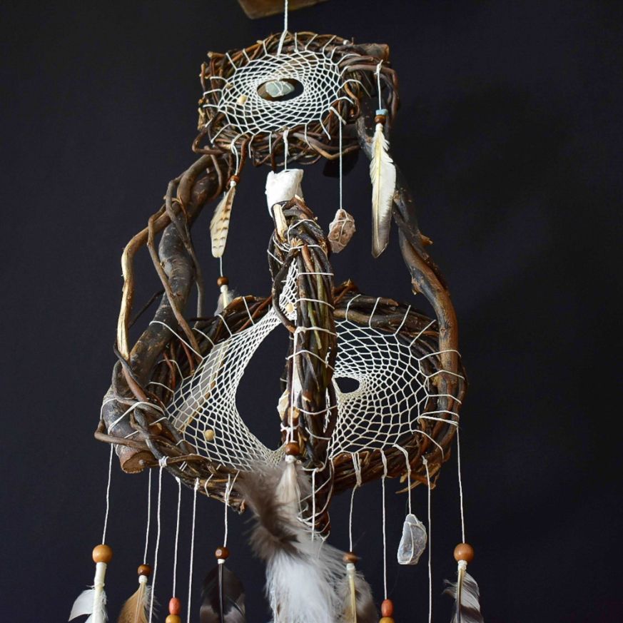 Dreamcatcher Crystal Mindfulness art mobile Anxiety gifts Home clearing protection ArMoniZar Dreamcatcher Crystal Mindfulness art mobile Anxiety gifts Home clearing protection ArMoniZar
