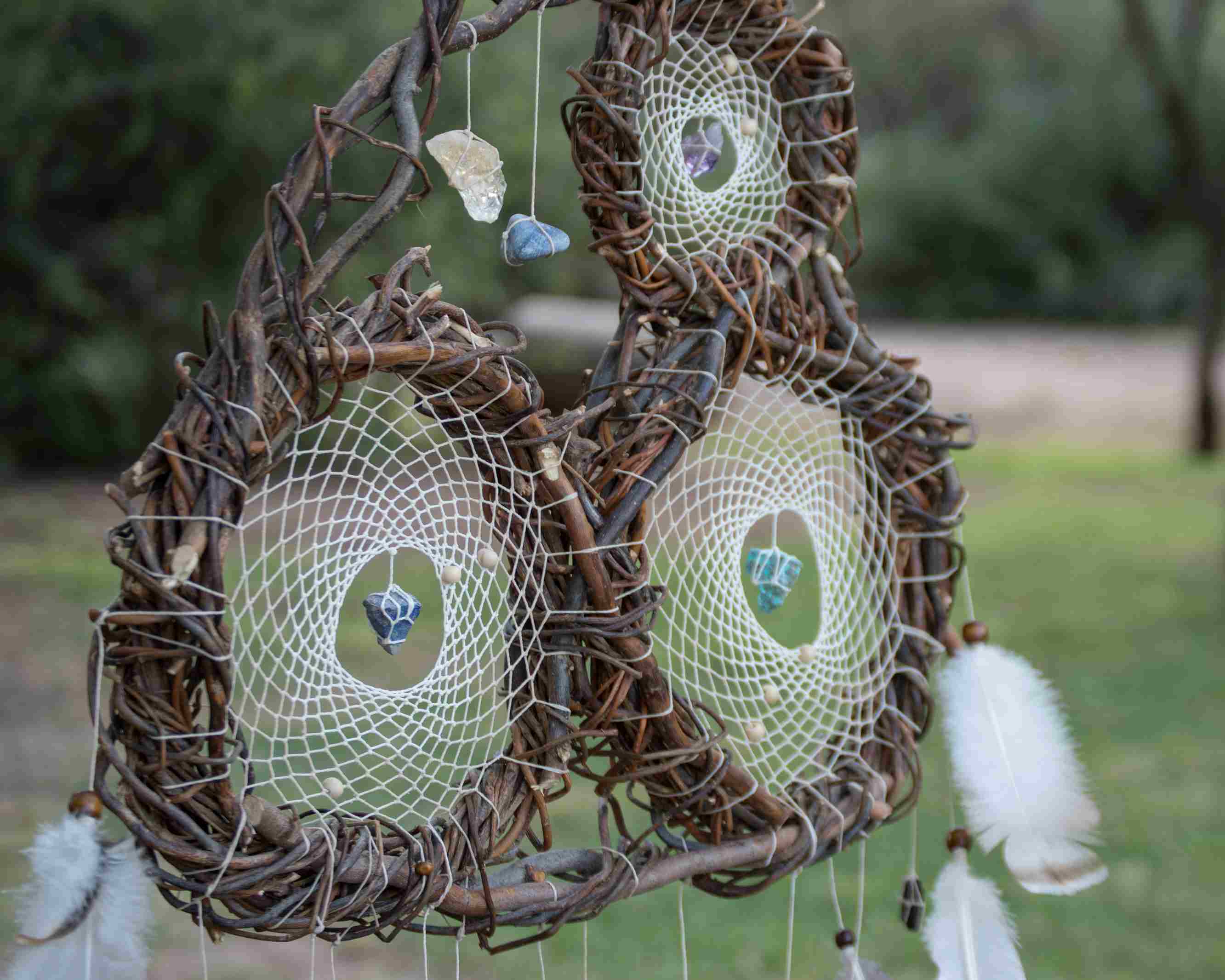 Large willow dreamcatcher wall hanging white, Wall hangings healing crystals wood dream catcher shamanic, Art organic, Twlight dream catcher ArMoniZar Large willow dreamcatcher wall hanging white, Wall hangings healing crystals wood dream catcher shamanic, Art organic, Twlight dream catcher ArMoniZar