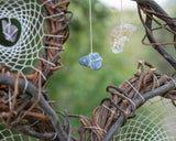 Large willow dreamcatcher wall hanging white, Wall hangings healing crystals wood dream catcher shamanic, Art organic, Twlight dream catcher ArMoniZar Large willow dreamcatcher wall hanging white, Wall hangings healing crystals wood dream catcher shamanic, Art organic, Twlight dream catcher ArMoniZar