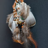 Boho Car Charm Dreamcatcher with Tiger’s Eye & Citrine – Spiritual Protection, Positive Energy and  Handmade Amulet for Travel Safety Boho Car Charm Dreamcatcher with Tiger’s Eye & Citrine – Spiritual Protection, Positive Energy and  Handmade Amulet for Travel Safety