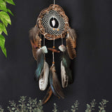 White dreamcatchers crystal, Spiritual dream catcher shamanic macrame wall decor, Powerful stone, house blessing, Sacred circle catcher ArMoniZar White dreamcatchers crystal, Spiritual dream catcher shamanic macrame wall decor, Powerful stone, house blessing, Sacred circle catcher ArMoniZar