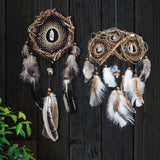 Juego de atrapasueños con 7 piedras preciosas curativas, incluida ágata | Madera flotante ecológica para decoración de pared espiritual y protectora Juego de atrapasueños con 7 piedras preciosas curativas, incluida ágata | Madera flotante ecológica para decoración de pared espiritual y protectora