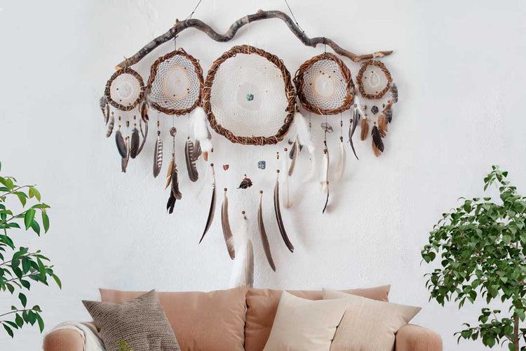 Wall Hanging Dream Catcher Collage ArMoniZar