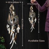 Dreamcatcher Crystal Mindfulness art mobile Anxiety gifts Home clearing protection