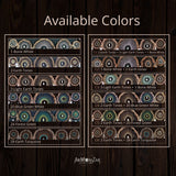 Juego de 5 atrapasueños personalizados: arte chamánico para colgar en la pared con plumas de pavo real, piedras preciosas a elegir, decoración de inspiración nativa americana