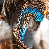 Conjunto de cristal para la ansiedad, protección Dream Catcher para el hogar, Abundancia prosperidad