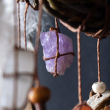 Conjunto de cristal para la ansiedad, protección Dream Catcher para el hogar, Abundancia prosperidad