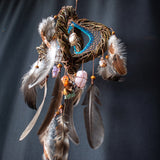 Conjunto de cristal para la ansiedad, protección Dream Catcher para el hogar, Abundancia prosperidad