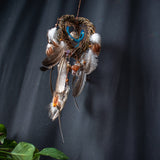 Conjunto de cristal para la ansiedad, protección Dream Catcher para el hogar, Abundancia prosperidad