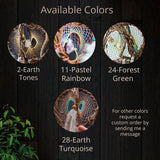 Conjunto de cristal para la ansiedad, protección Dream Catcher para el hogar, Abundancia prosperidad