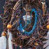 Mobile attrape-rêves en cristal 3D : protection spirituelle, décoration murale bohème, salle de méditation, nettoyage des chakras, outil de soulagement de l'anxiété et du stress