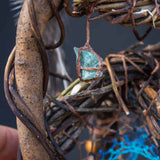 Mobile attrape-rêves en cristal 3D : protection spirituelle, décoration murale bohème, salle de méditation, nettoyage des chakras, outil de soulagement de l'anxiété et du stress