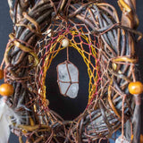 Attrape-rêves en cristal Art de pleine conscience Mobile Cadeaux d'anxiété Protection de nettoyage à domicile