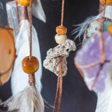 Attrape-rêves en cristal Art de pleine conscience Mobile Cadeaux d'anxiété Protection de nettoyage à domicile