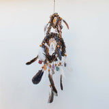 Attrape-rêves en cristal Art de pleine conscience Mobile Cadeaux d'anxiété Protection de nettoyage à domicile