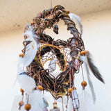 Attrape-rêves en cristal Art de pleine conscience Mobile Cadeaux d'anxiété Protection de nettoyage à domicile