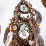 Attrape-rêves en cristal Art de pleine conscience Mobile Cadeaux d'anxiété Protection de nettoyage à domicile