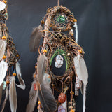 Attrape-rêves en cristal Art de pleine conscience Mobile Cadeaux d'anxiété Protection de nettoyage à domicile