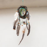 Conjunto de cristal para la ansiedad, protección Dream Catcher para el hogar, Abundancia prosperidad
