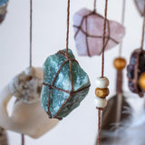 Dreamcatcher Spiritual - Large Brown & Turquoise 3D Art, Shamanic Sanctuary