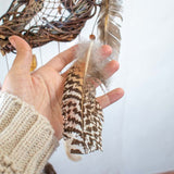 Dreamcatcher Crystal Mindfulness art mobile Regalos de ansiedad Protección de limpieza del hogar