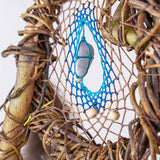 Spiritual Dreamcatcher Healing, 3D Double Art, 13 Crystal Energy Decor