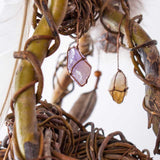 Dreamcatcher Crystal Mindfulness art mobile Regalos de ansiedad Protección de limpieza del hogar