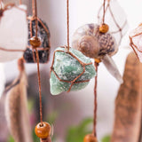 Dreamcatcher Crystal Mindfulness art mobile Regalos de ansiedad Protección de limpieza del hogar