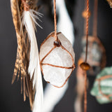 Spiritual Dreamcatcher Healing, 3D Double Art, 13 Crystal Energy Decor