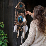 Dreamcatcher Crystal Mindfulness art mobile Regalos de ansiedad Protección de limpieza del hogar