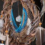 Dreamcatcher Crystal Mindfulness art mobile Regalos de ansiedad Protección de limpieza del hogar