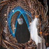 Dreamcatcher Crystal Mindfulness art mobile Regalos de ansiedad Protección de limpieza del hogar