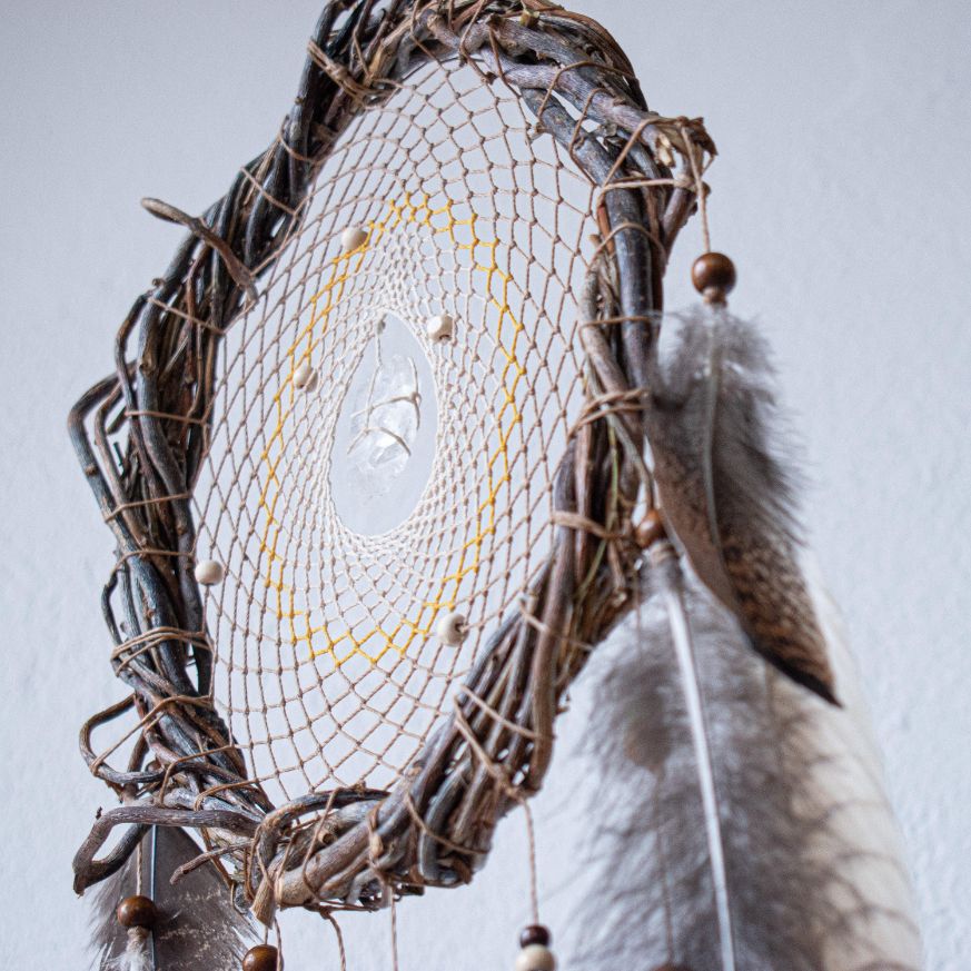 Authentic energy crystals dream catcher 3 sizes bedroom decor boho ArMoniZar