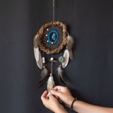 Crystal Dreamcatcher with 3 Stone Set - Coastal Soul Decor